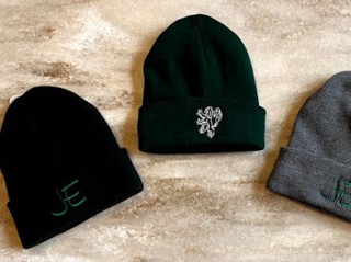 3 JE beanies